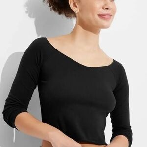 2!! Long Sleeve boat neck Tops